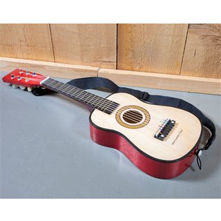 Toy guitar - brown